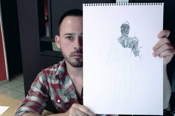 El diseñador, Iván Camargo.