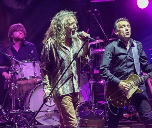 Robert Plant durante el Vienne Jazz Festival 2014 en Francia