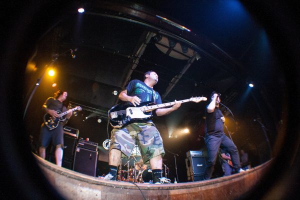 Lagwagon durante un concierto en 2013. Foto: Livepix.