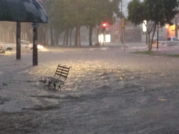 Guadalajara inundándose.