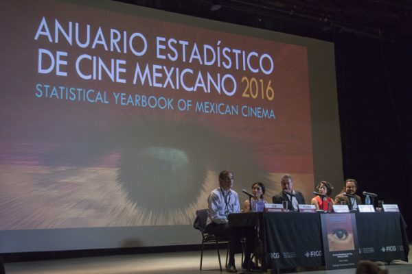 Presentación del Anuario Estadístico del Cine Mexicano 2016 realizado por IMCINE.