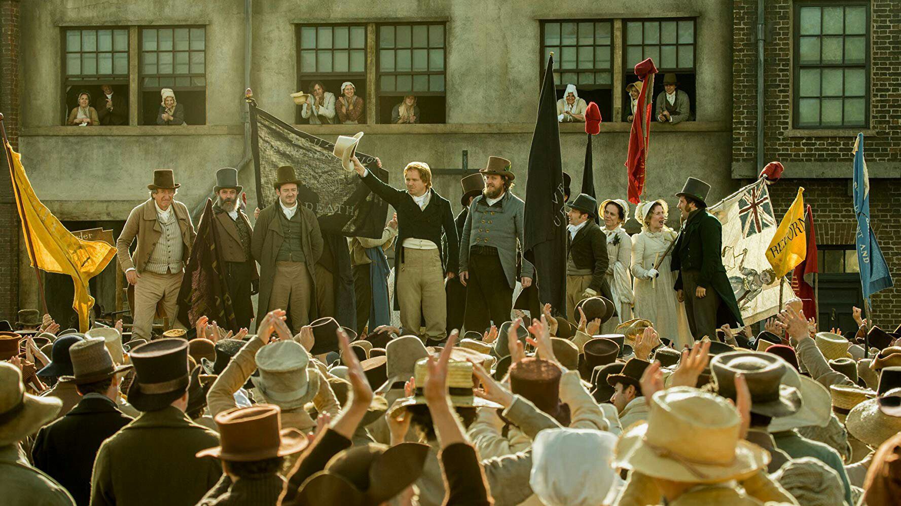 película británica peterloo
