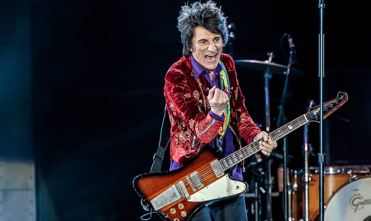 ronnie wood guitarrista
