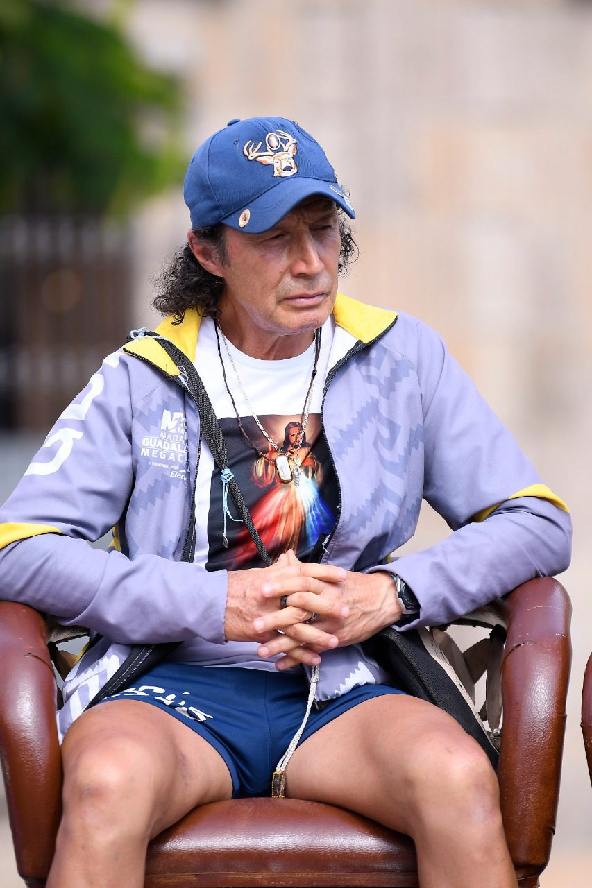 El corredor y ganador del Maratón de Guadalajara, Eduardo Blake.