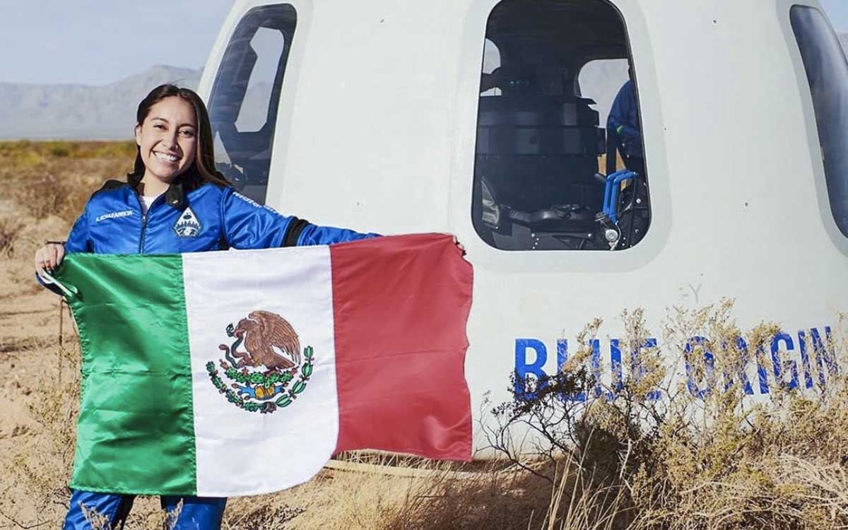 Katya Echazarreta es la primera mujer astronauta de Latinoamérica