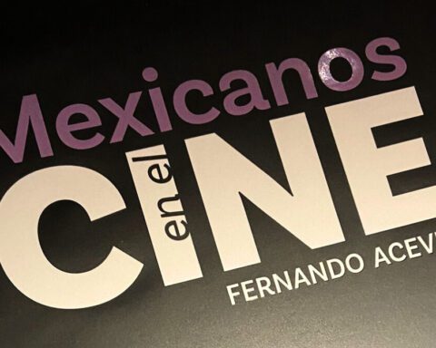 Portada del libro Mexicanos en el cine de Fernando Aceves.