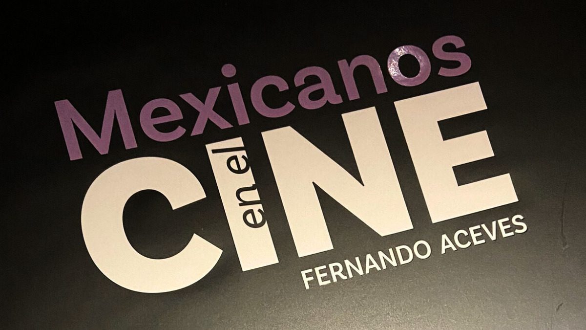 Portada del libro Mexicanos en el cine de Fernando Aceves.