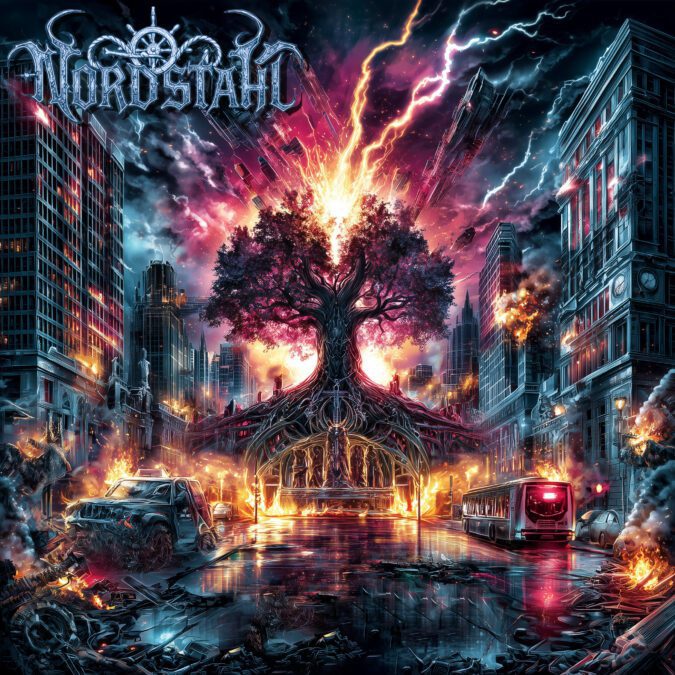 Portada el disco "Ragnarök in Berlin" de Nordstahl.
